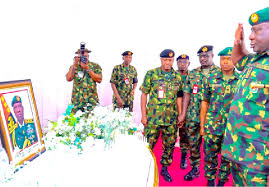 Remains of Late Gen. Lagbaja Depart Lagos for Abuja Ahead of Burial